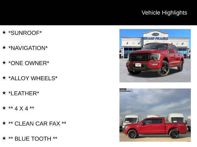 Certified 2023 Ford F150 Platinum w/ Equipment Group 701A High image 4