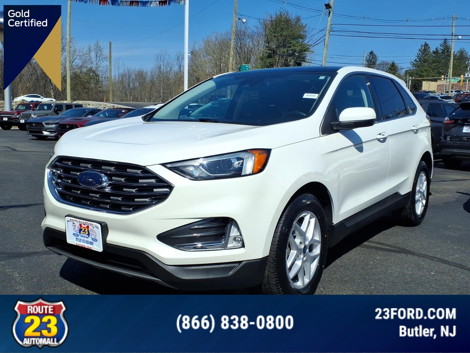 Certified 2022 Ford Edge SEL w/ Convenience Package AWD/4WD image 1