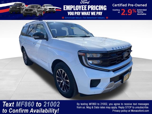 Certified 2025 Ford Expedition Platinum