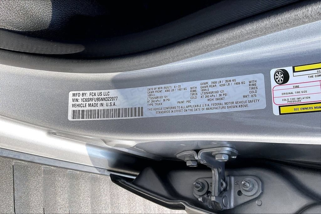 Used 2022 RAM 1500 TRX w/ TRX Level 2 Equipment Group AWD/4WD image 36