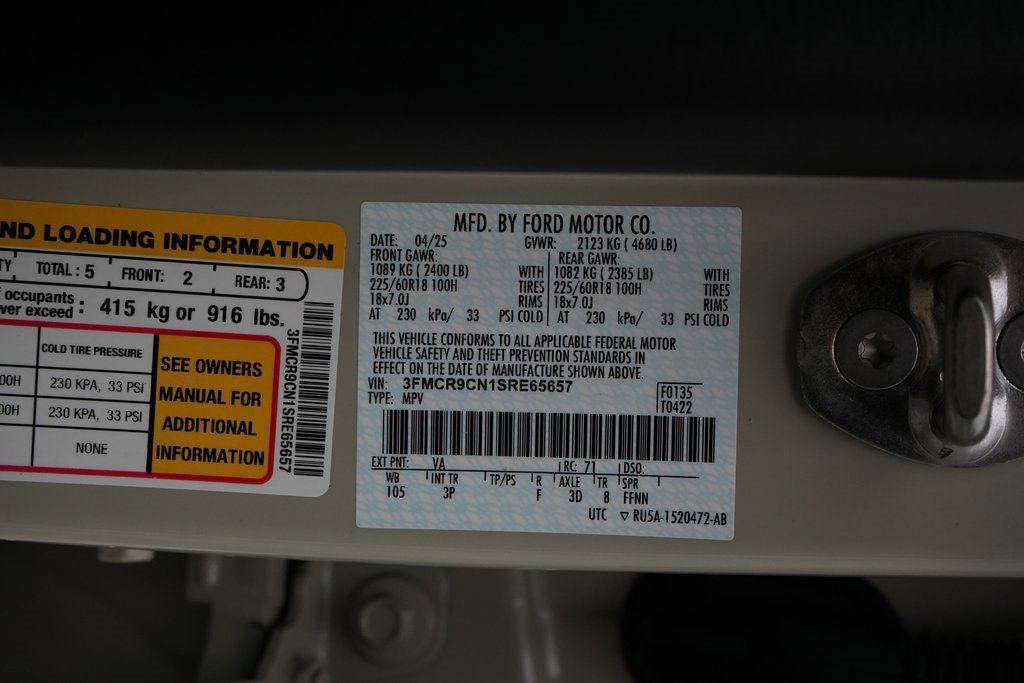 Certified 2025 Ford Bronco Sport Outer Banks w/ Outer Banks Tech Package+ image 27