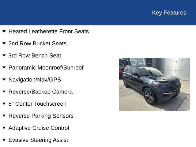 Certified 2023 Ford Explorer XLT w/ Equipment Group 202A RWD image 37