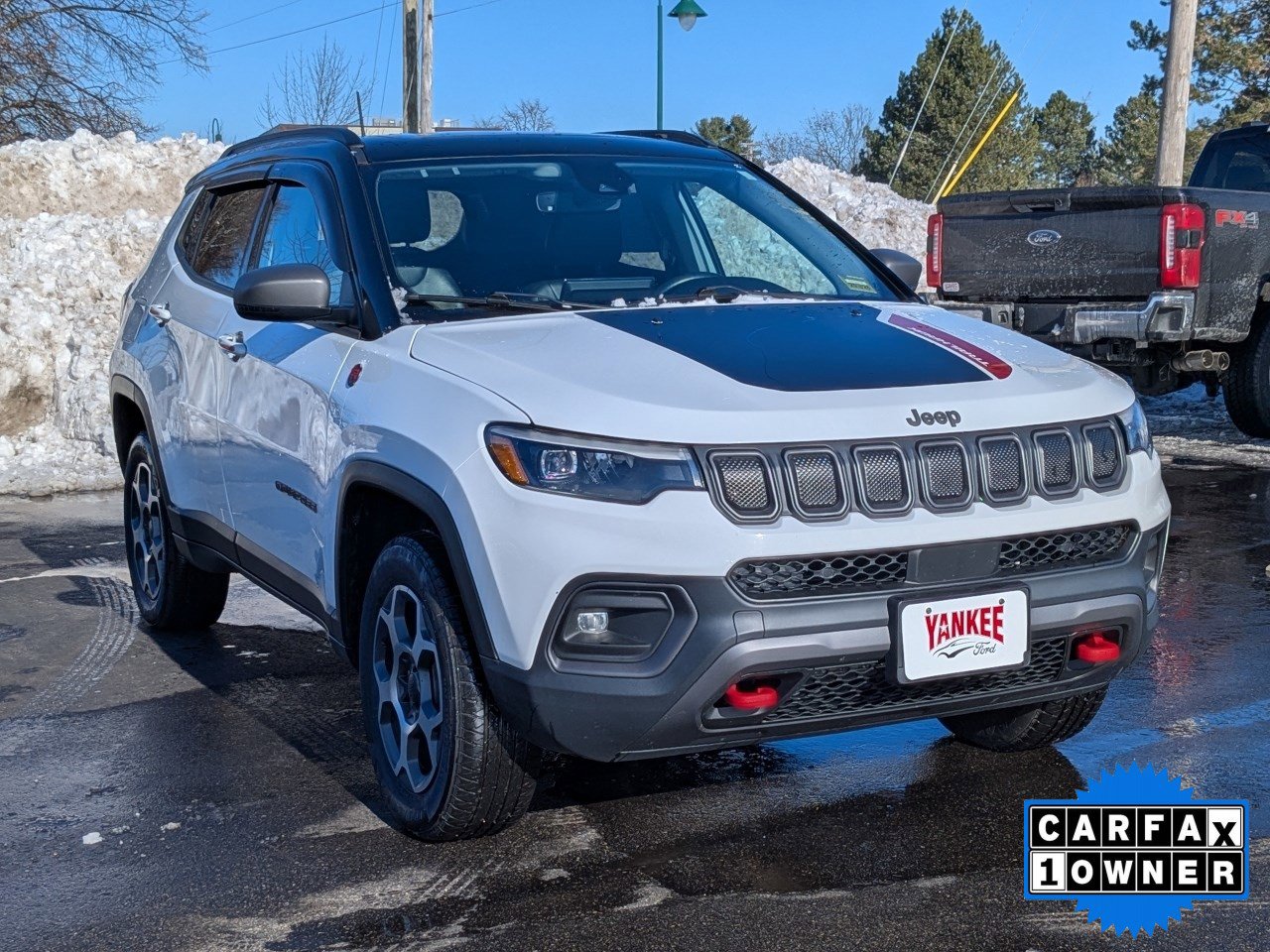 Used 2022 Jeep Compass Trailhawk w/ Trailhawk Elite Group image 36