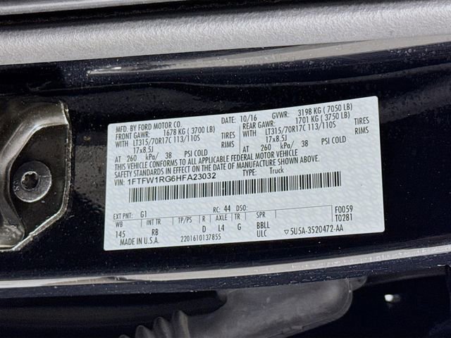 Certified 2017 Ford F150 Raptor w/ Equipment Group 802A Luxury image 32