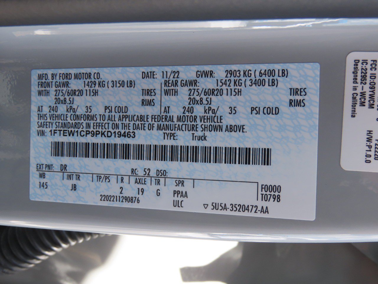 Certified 2023 Ford F150 XL w/ STX Appearance Package RWD image 31