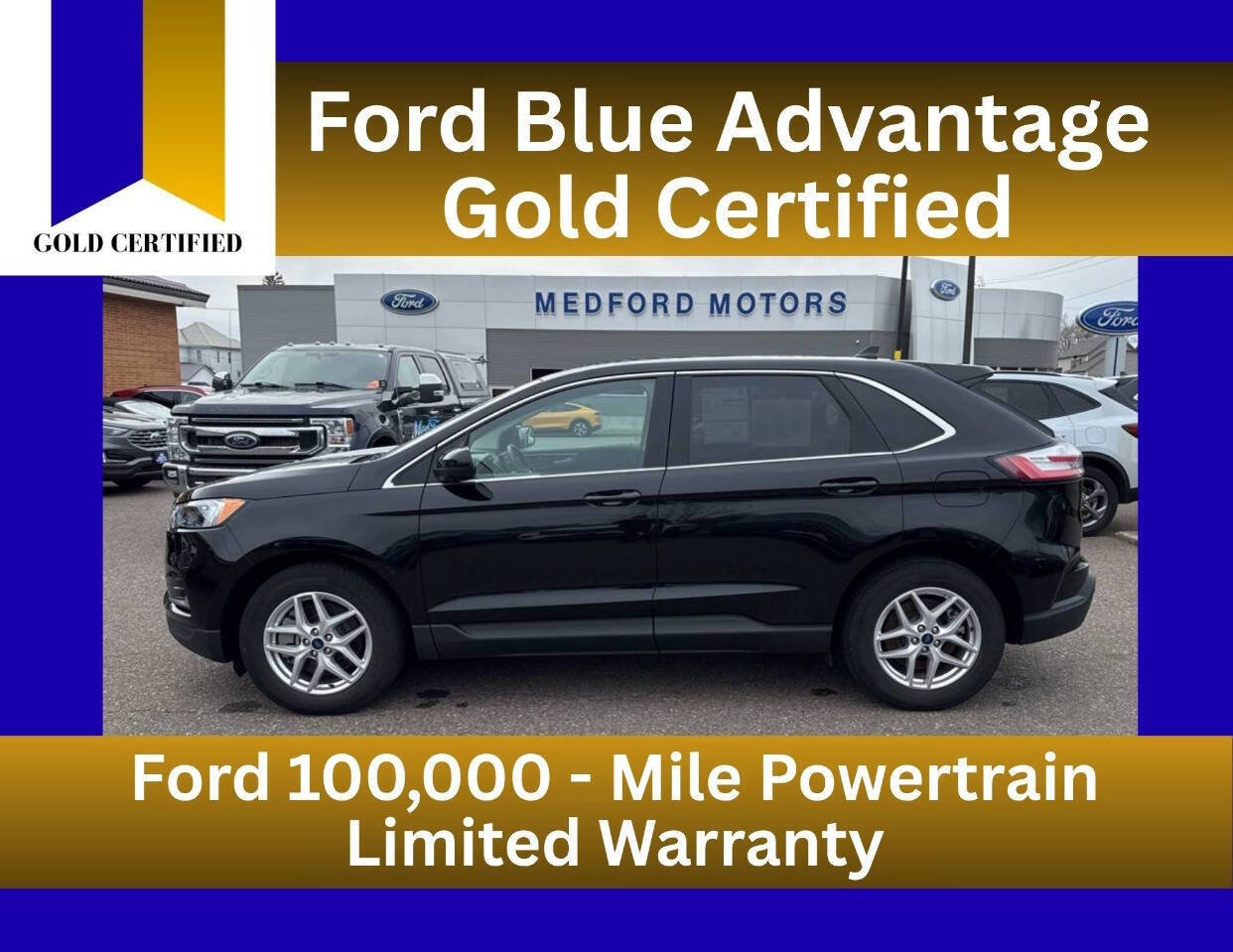 Certified 2024 Ford Edge SEL