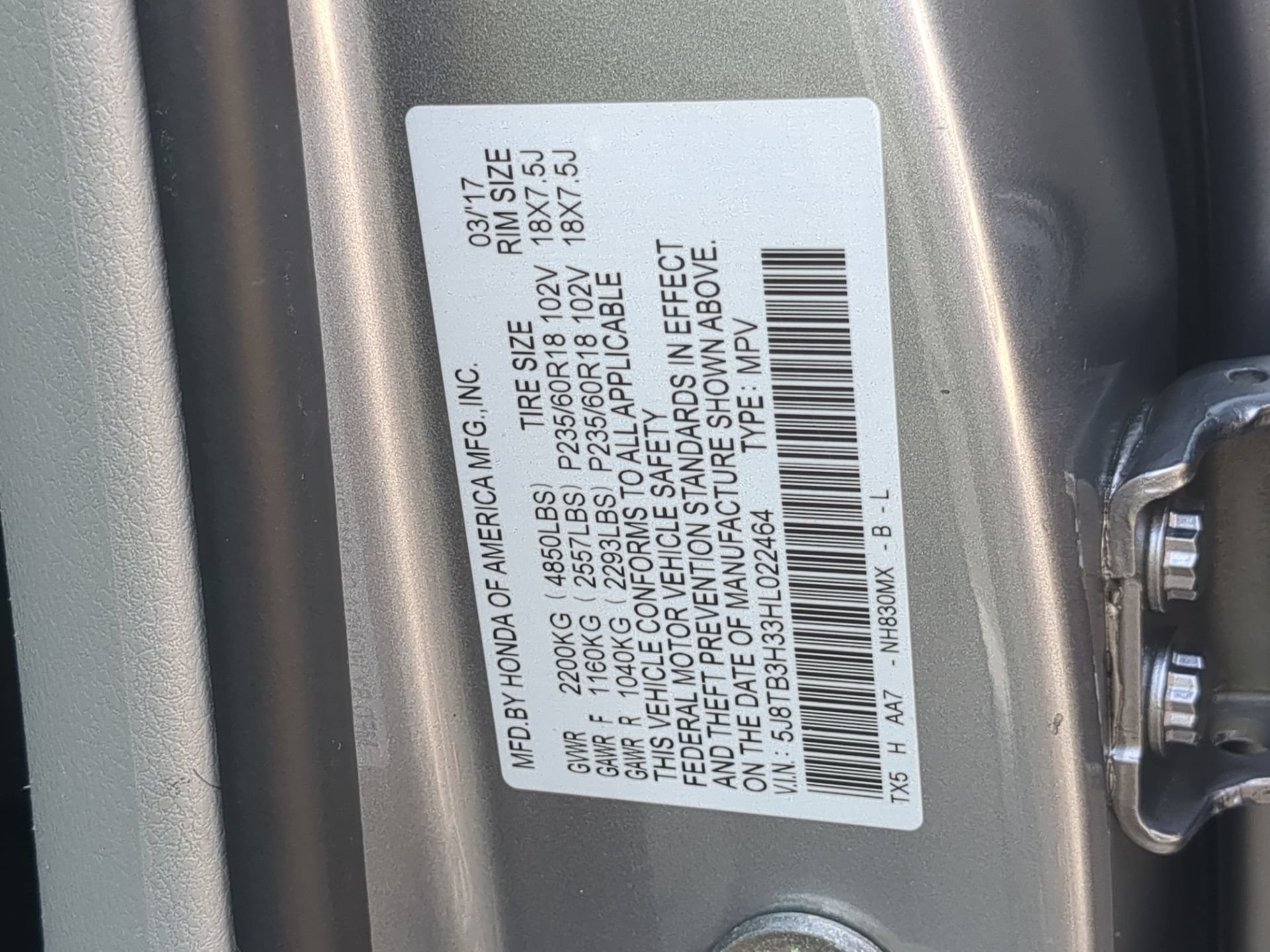 Used 2017 Acura RDX FWD image 73