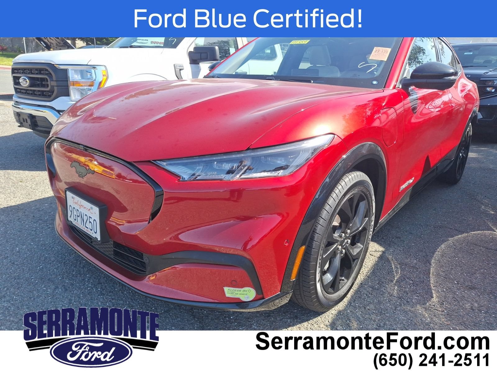 Certified 2023 Ford Mustang Mach-E Premium w/ Mustang Nite Pony Package AWD/4WD image 3