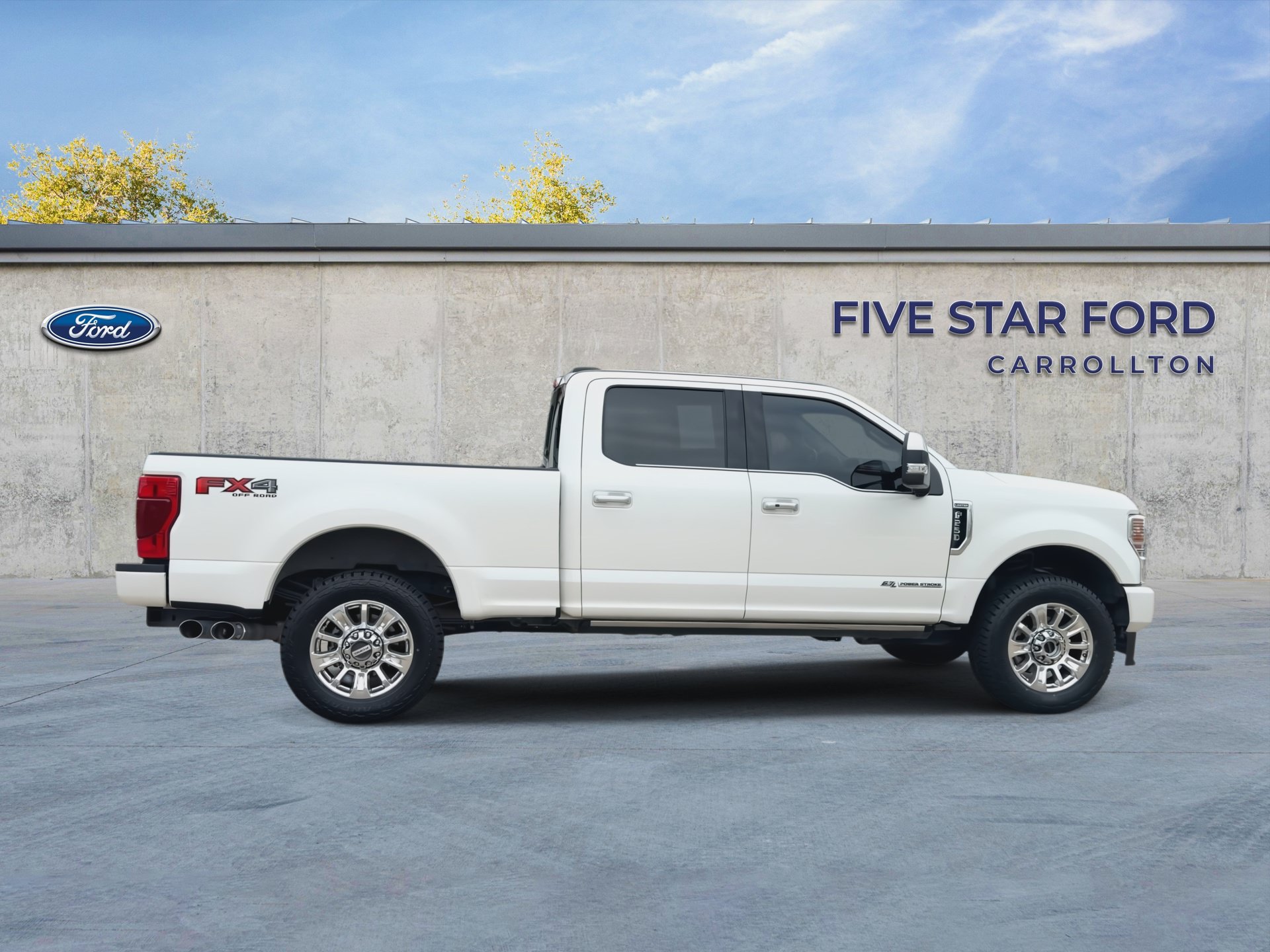 Certified 2022 Ford F250 Limited w/ FX4 Off-Road Package AWD/4WD image 9
