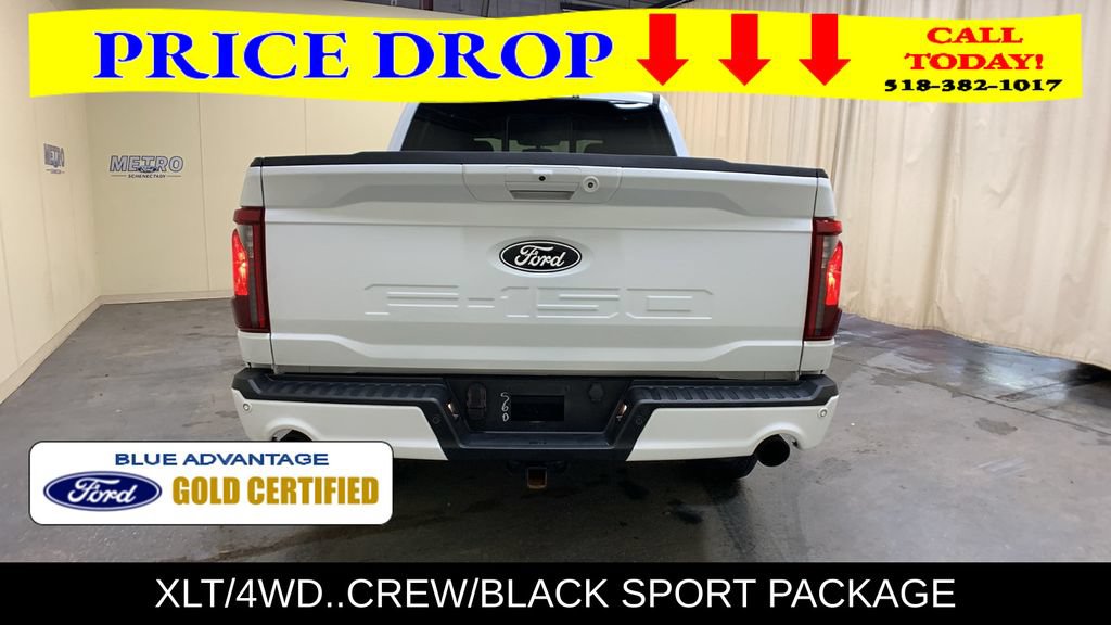 Certified 2025 Ford F150 XLT w/ Equipment Group 302A MID AWD/4WD image 4
