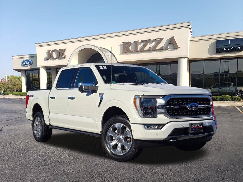 Certified 2022 Ford F150 Platinum w/ Equipment Group 701A High AWD/4WD image 1