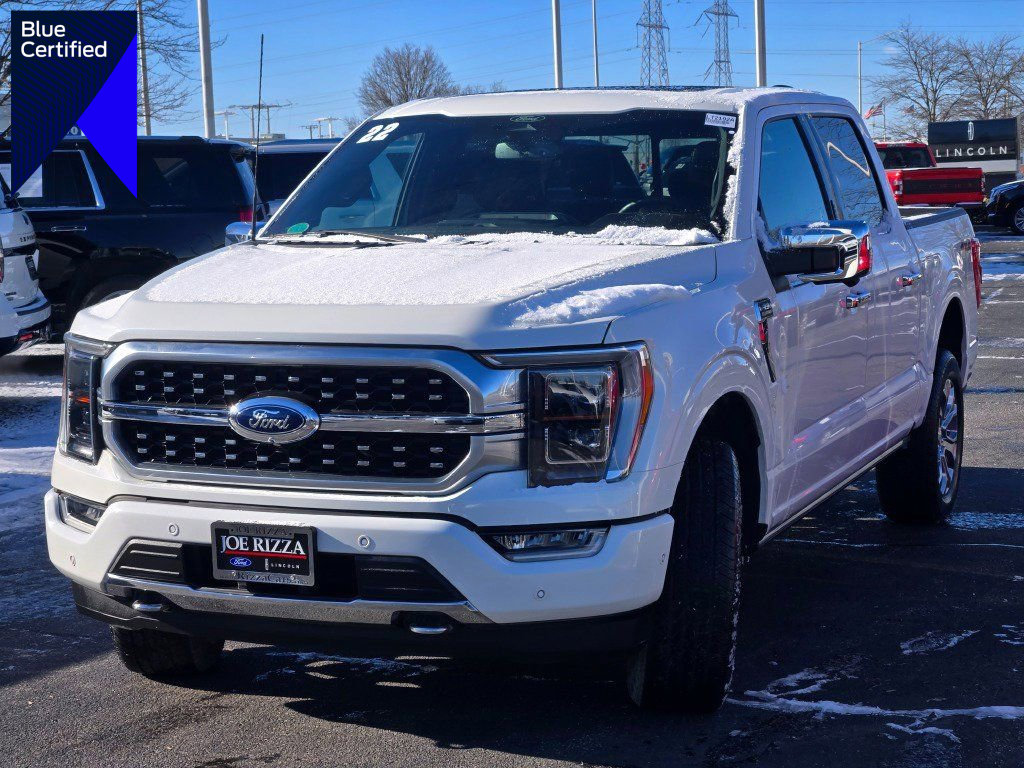 Certified 2022 Ford F150 Platinum w/ Equipment Group 701A High AWD/4WD image 1