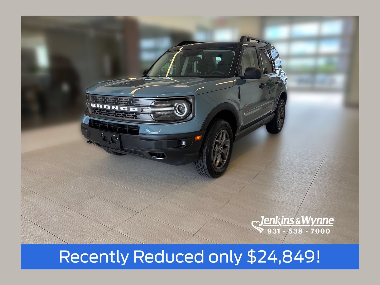 Certified 2021 Ford Bronco Sport Badlands