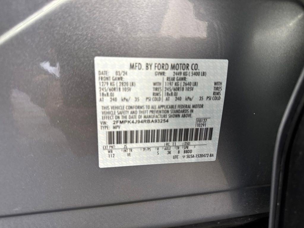 Certified 2024 Ford Edge SEL w/ Convenience Package image 30