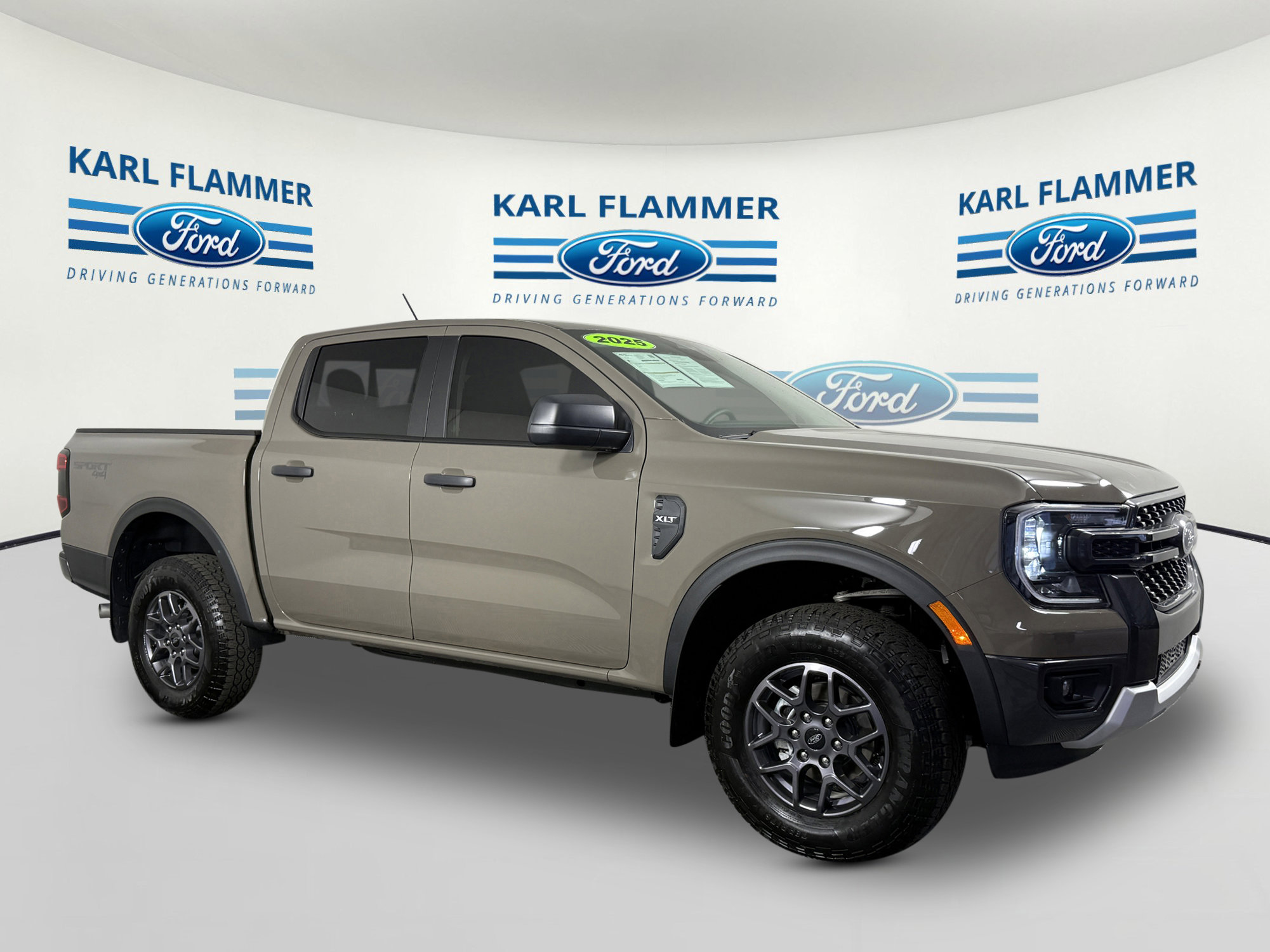 Certified 2025 Ford Ranger XLT w/ Trailer Tow Package