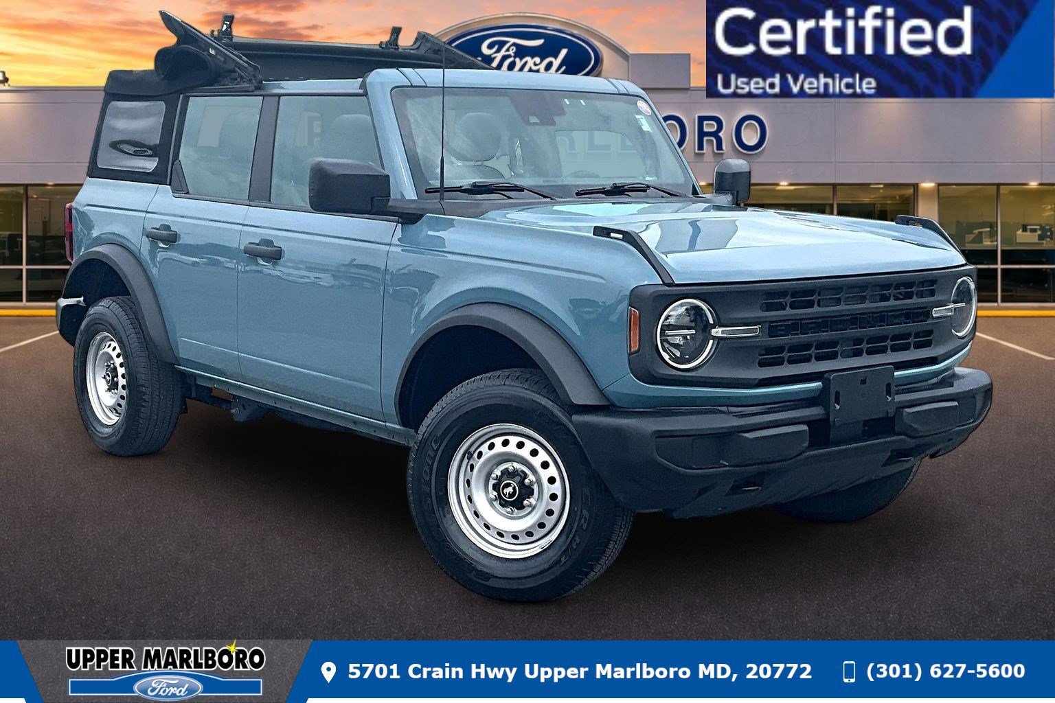 Certified 2022 Ford Bronco 4-Door AWD/4WD image 1