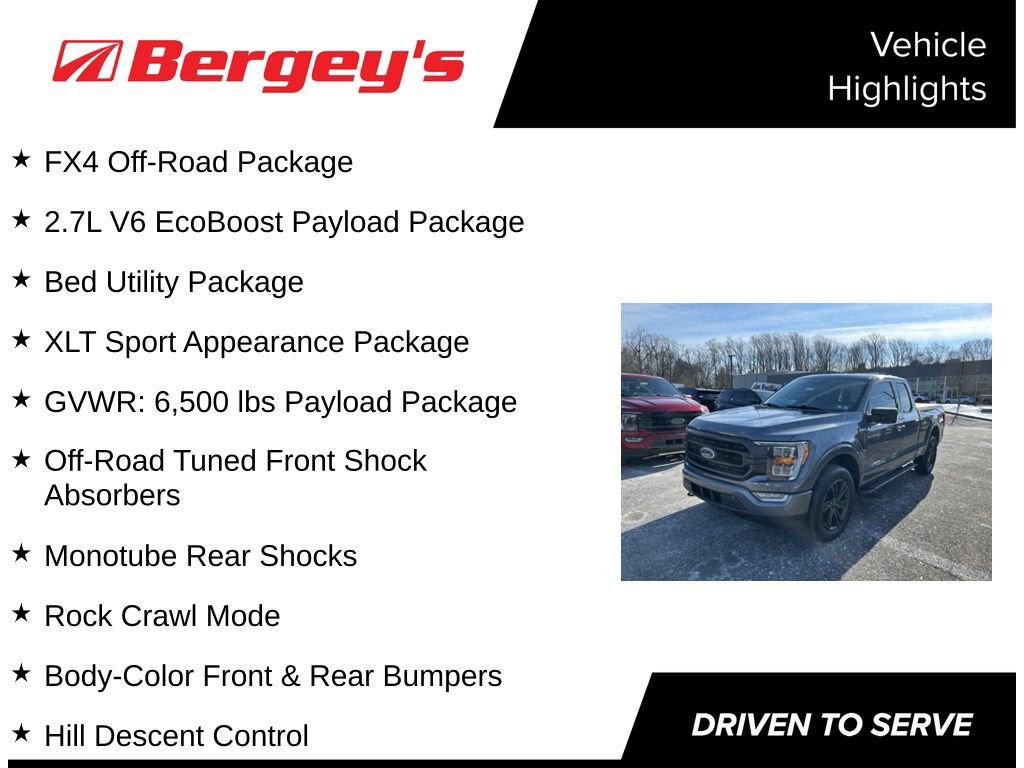 Certified 2022 Ford F150 XLT w/ Equipment Group 302A High image 8