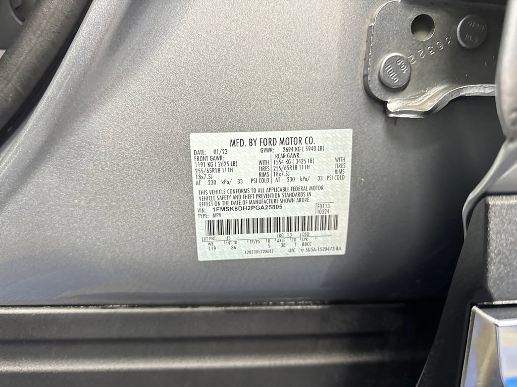 Certified 2023 Ford Explorer XLT AWD/4WD image 30
