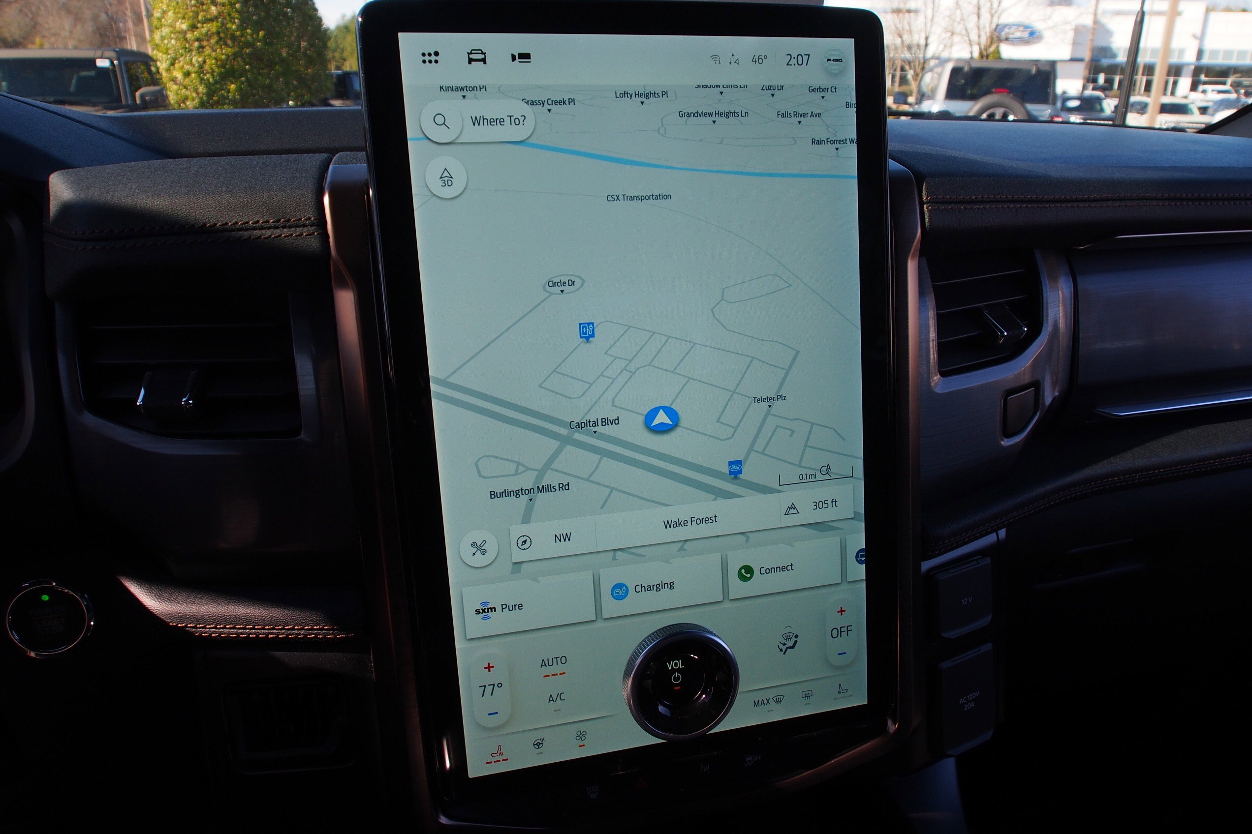 Certified 2023 Ford F150 Lightning Lariat w/ Max Trailer Tow Package image 24