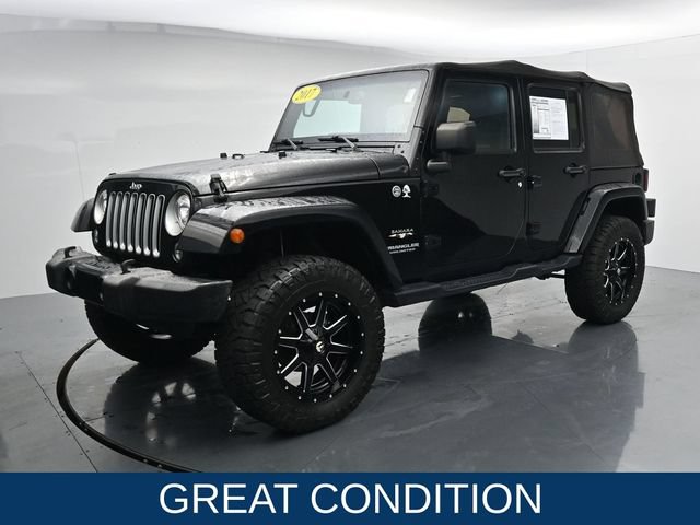 Used 2017 Jeep Wrangler Unlimited Sahara w/ Max Tow Package AWD/4WD image 5