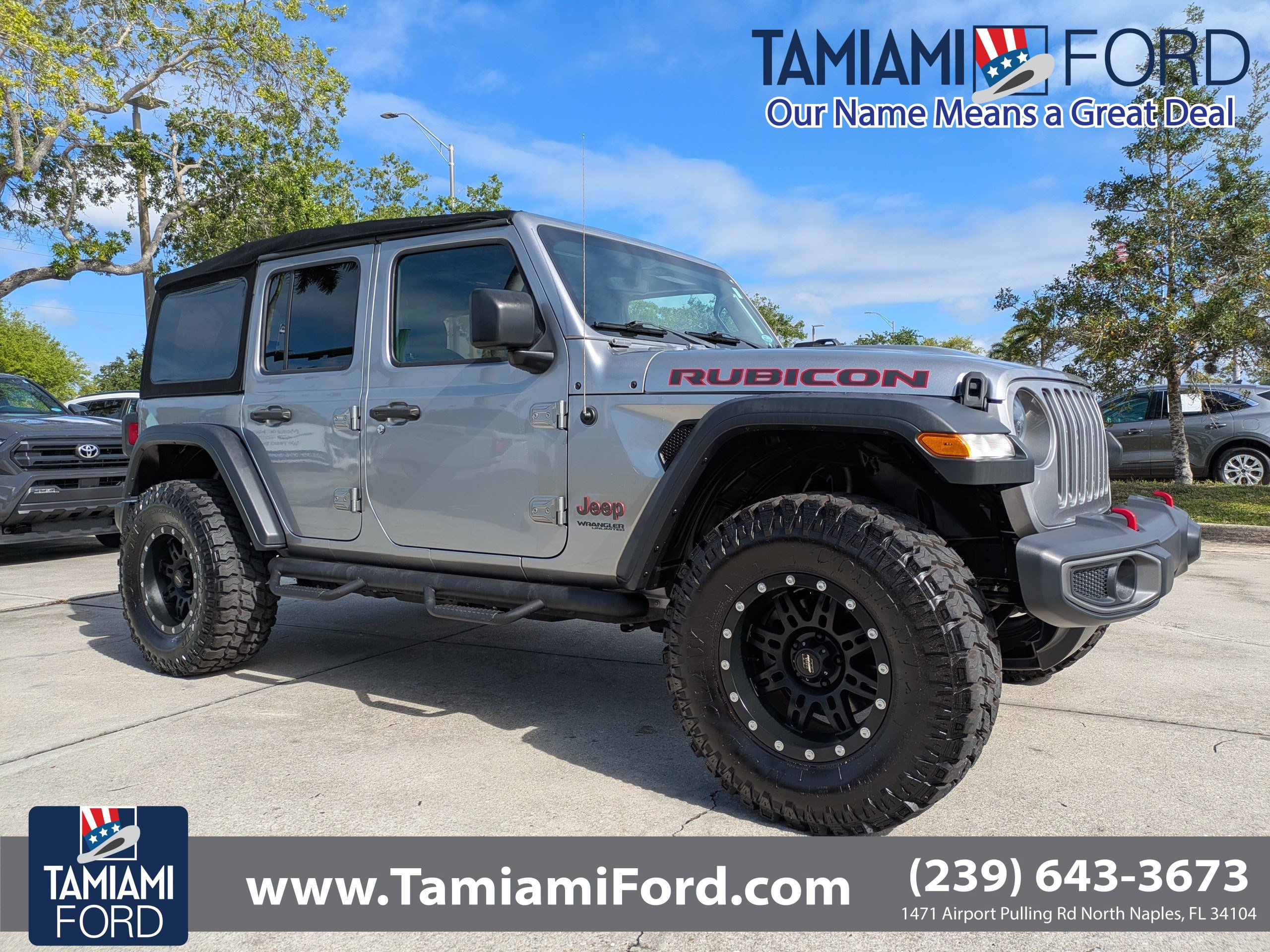 Used 2020 Jeep Wrangler Unlimited Rubicon w/ Dual Top Group AWD/4WD image 1