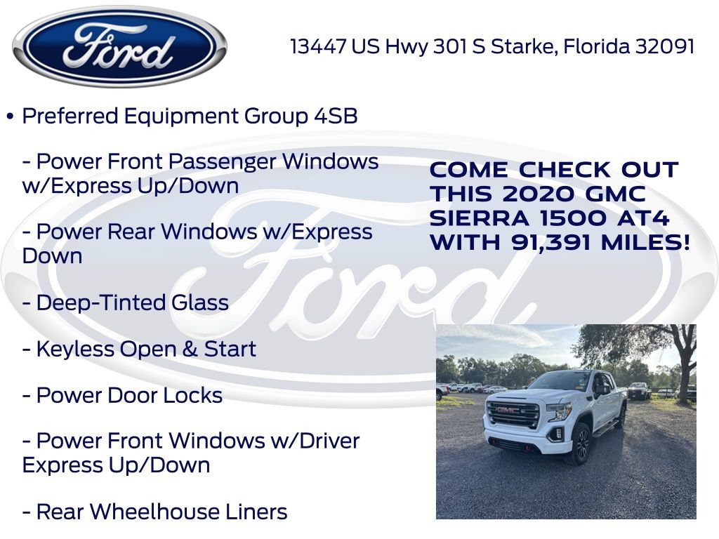 Used 2020 GMC Sierra 1500 AT4 w/ AT4 Premium Package AWD/4WD image 21