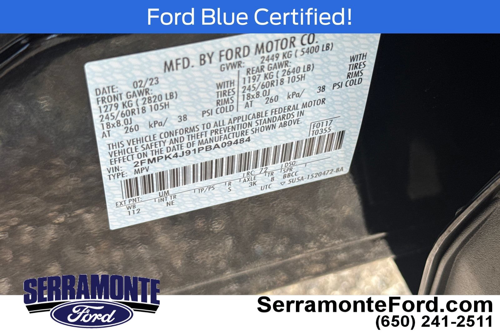 Certified 2023 Ford Edge SEL w/ Sport Appearance Package AWD/4WD image 32