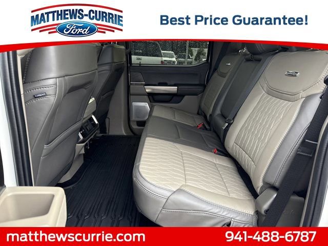 Certified 2024 Ford F150 Platinum w/ Equipment Group 703A Plus image 12