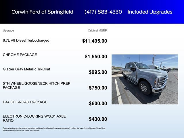 Certified 2026 Ford F350 Lariat w/ Chrome Package AWD/4WD image 5