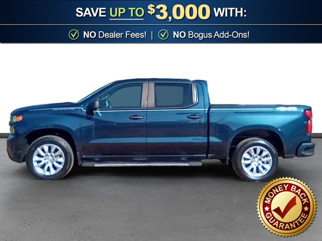 Used 2020 Chevrolet Silverado 1500 Custom w/ Custom Value Package AWD/4WD image 2