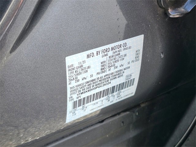 Certified 2023 Ford Explorer XLT w/ Equipment Group 202A image 37