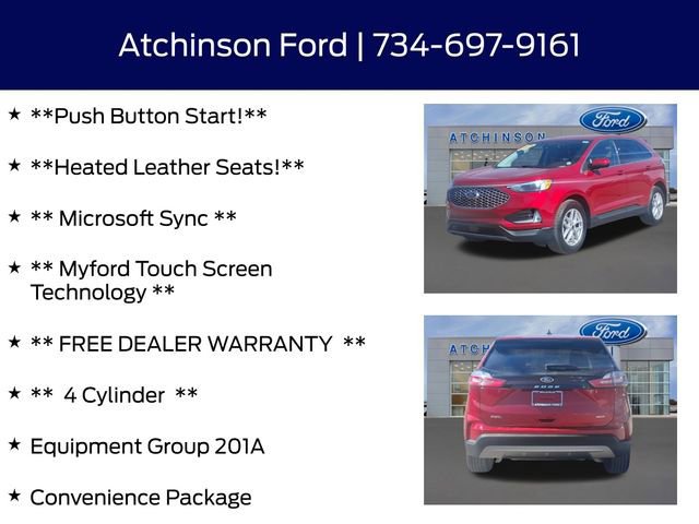Certified 2024 Ford Edge SEL w/ Convenience Package image 11