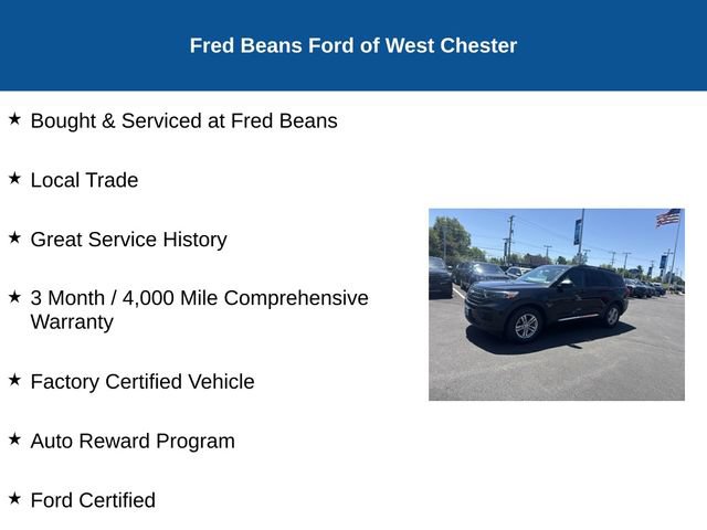 Certified 2022 Ford Explorer XLT w/ Class IV Trailer Tow Package AWD/4WD image 6