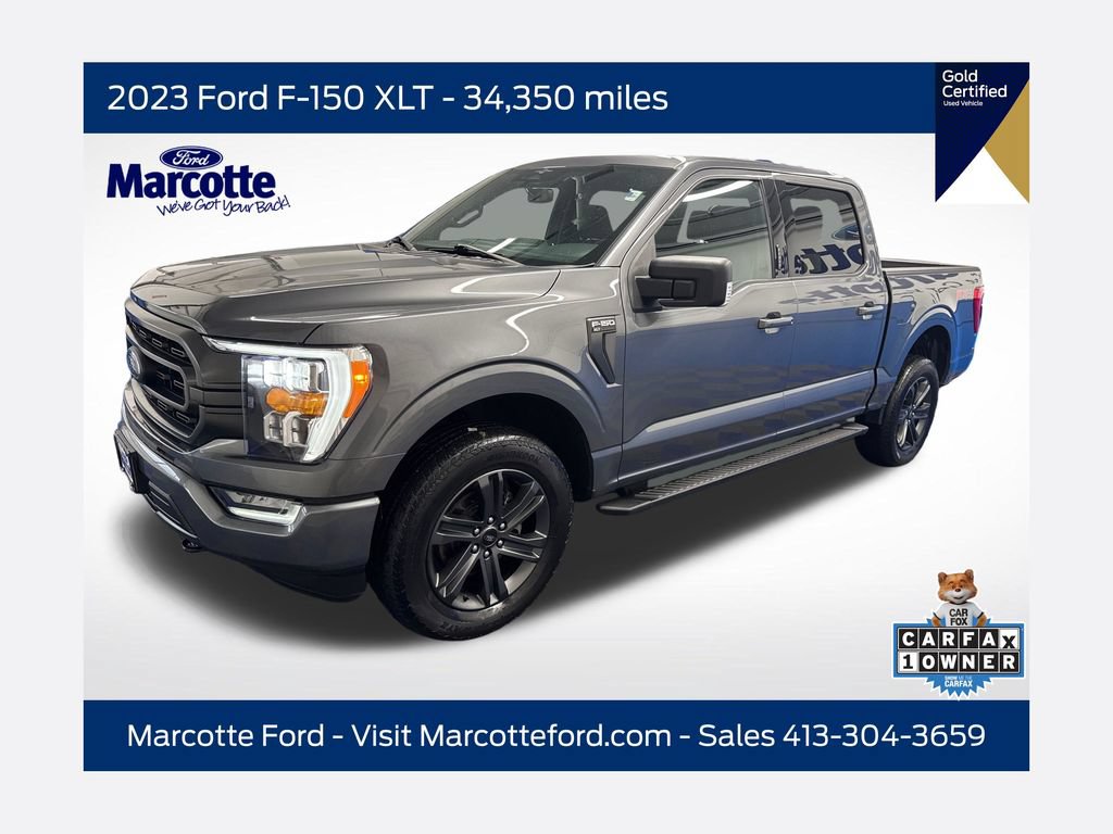 Certified 2023 Ford F150 XLT w/ Equipment Group 302A High