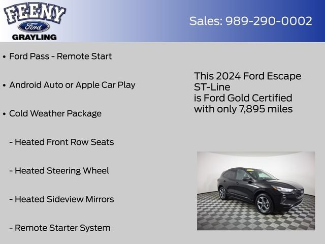 Certified 2024 Ford Escape ST-Line AWD/4WD image 9