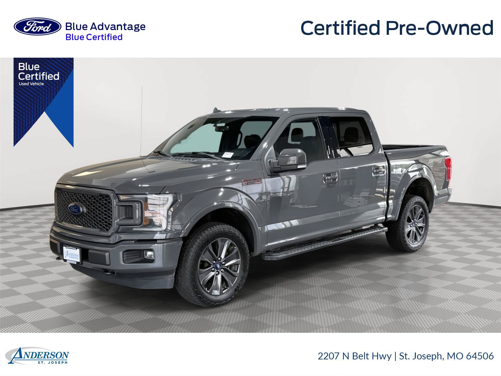 Certified 2018 Ford F150 Lariat w/ Equipment Group 502A Luxury