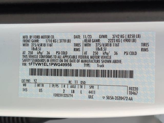Certified 2023 Ford F150 Lightning XLT w/ Tow Technology Package AWD/4WD image 36
