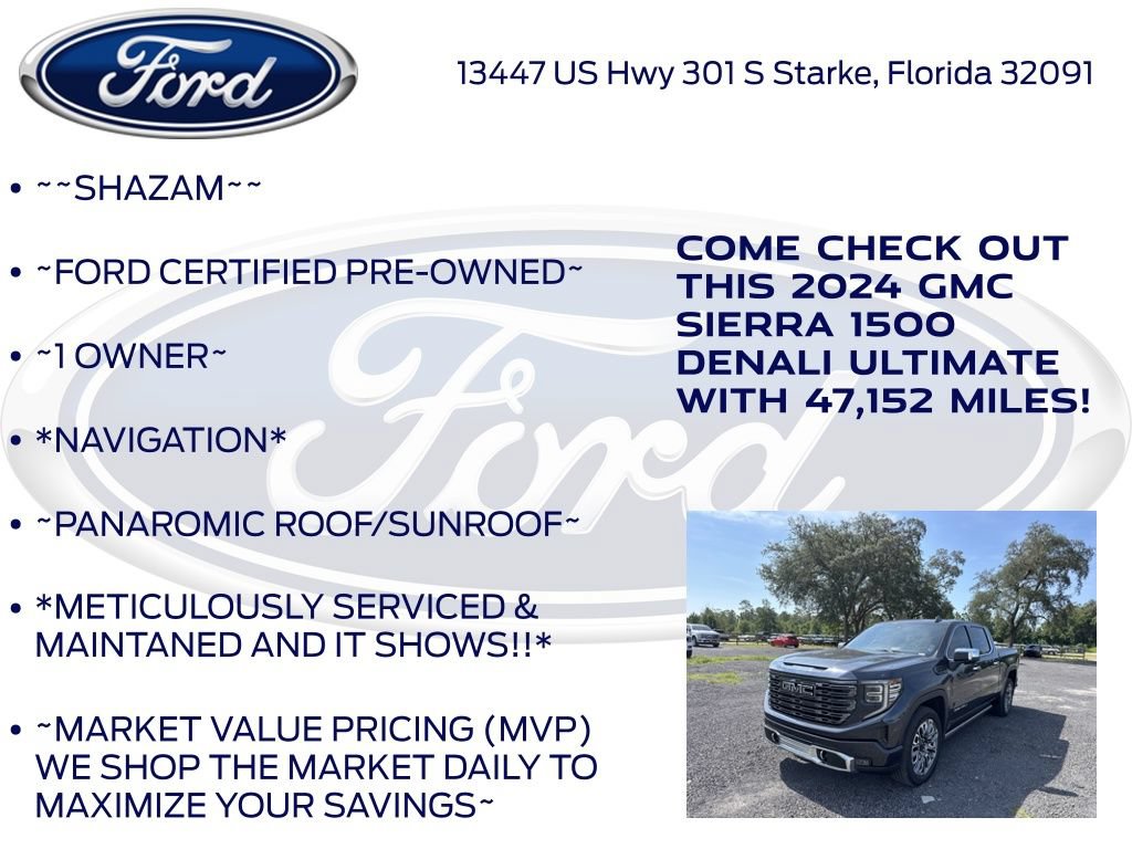 Used 2024 GMC Sierra 1500 Denali Ultimate AWD/4WD image 6