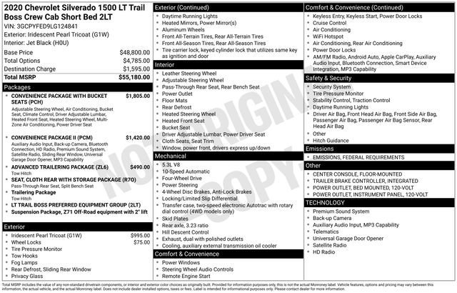 Used 2020 Chevrolet Silverado 1500 LT Trail Boss image 11