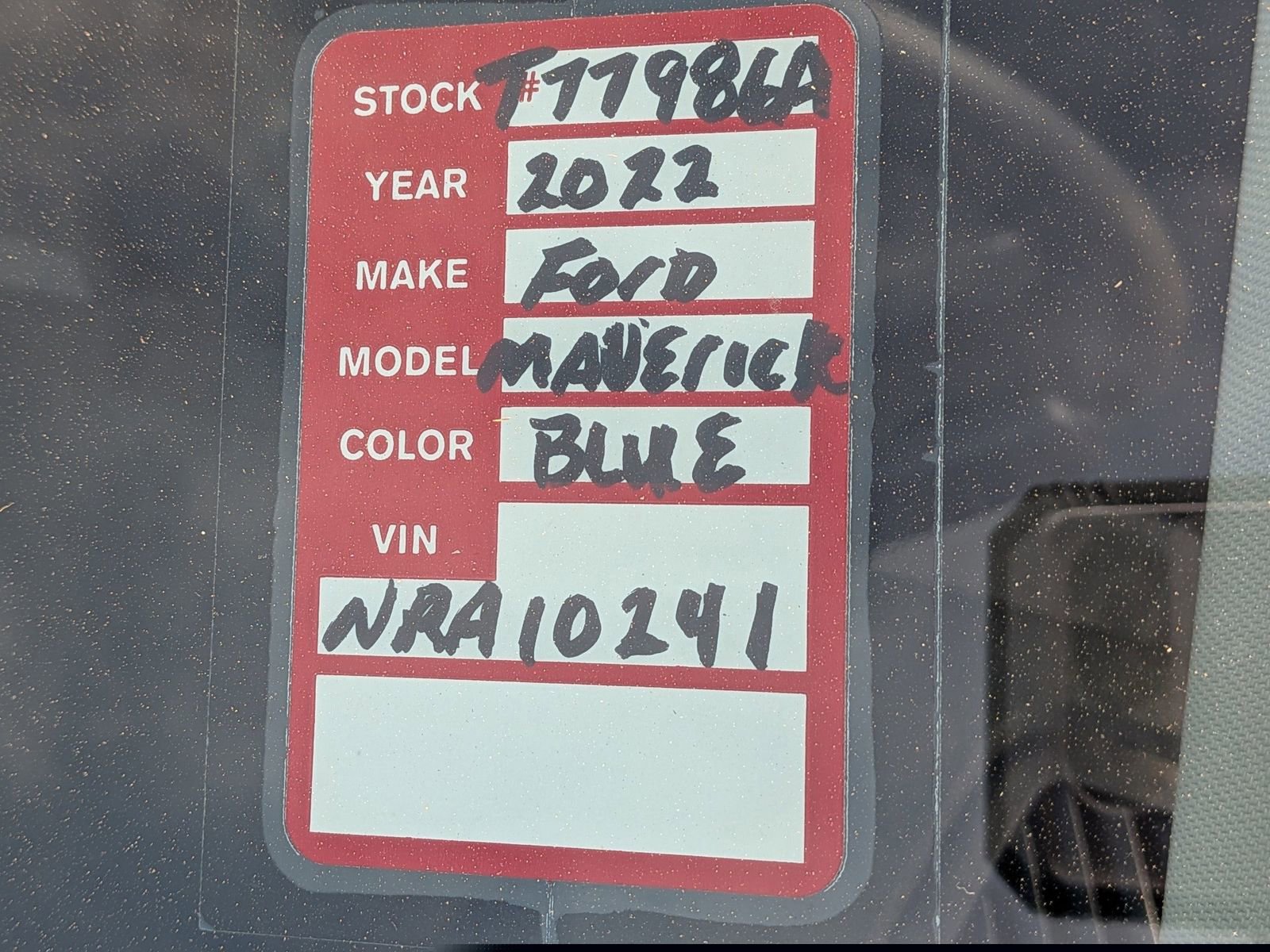 Certified 2022 Ford Maverick XLT FWD image 15