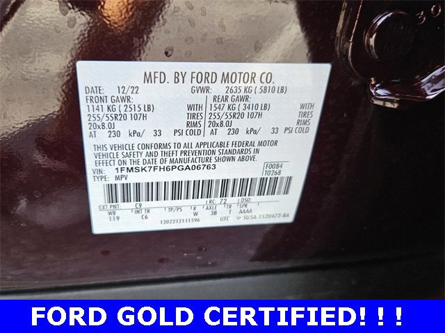 Certified 2023 Ford Explorer Limited w/ Equipment Group 301A image 21