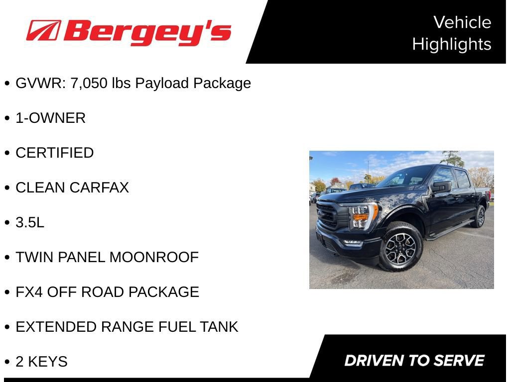 Certified 2023 Ford F150 XLT w/ Equipment Group 302A High image 8