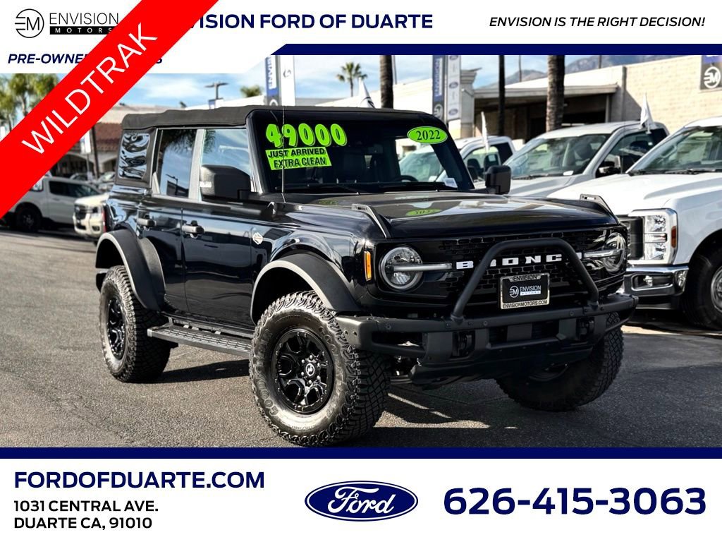 Certified 2022 Ford Bronco Wildtrak