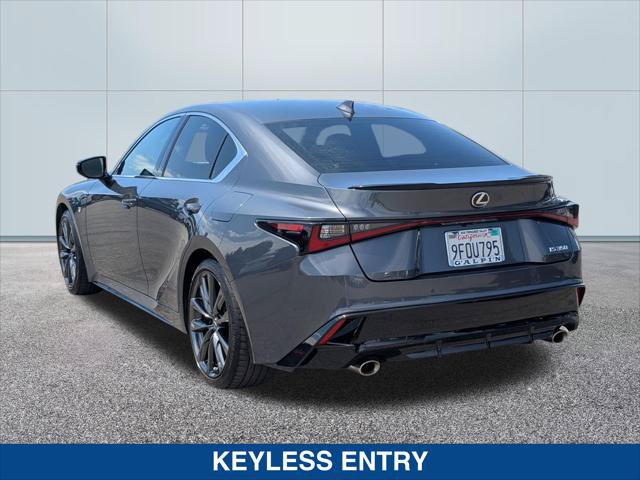 Used 2023 Lexus IS 350 F Sport w/ Accessory Package 2 RWD image 3