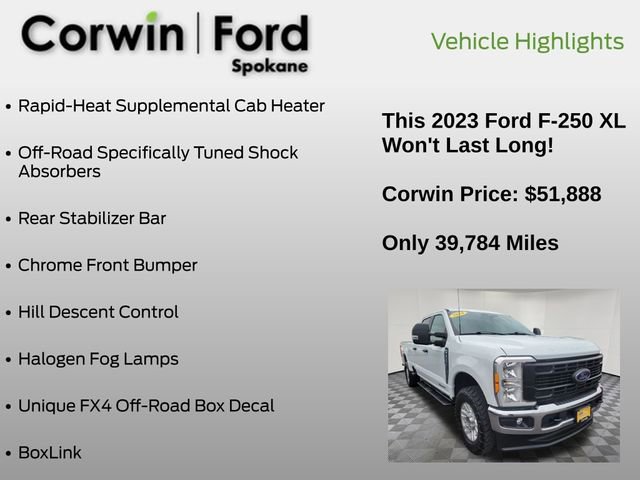 Certified 2023 Ford F250 XL w/ XL Driver Assist Package image 9