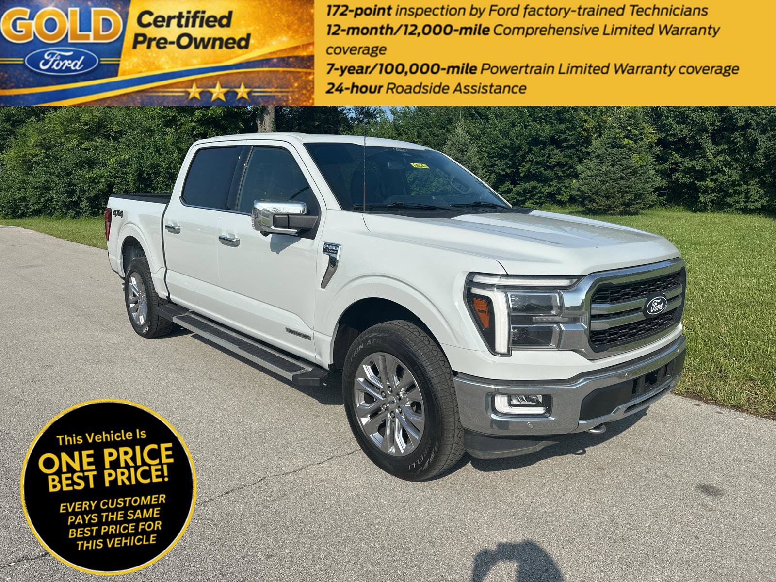 Certified 2024 Ford F150 Lariat w/ Equipment Group 502A High AWD/4WD video 1