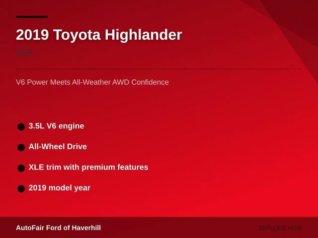 Used 2019 Toyota Highlander XLE AWD/4WD image 5