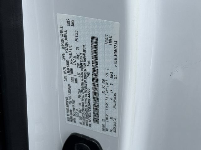 Certified 2021 Ford F150 XL w/ Equipment Group 101A High RWD image 42