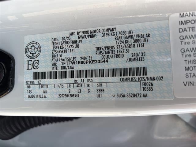 Certified 2023 Ford F150 XLT w/ Equipment Group 302A High image 21