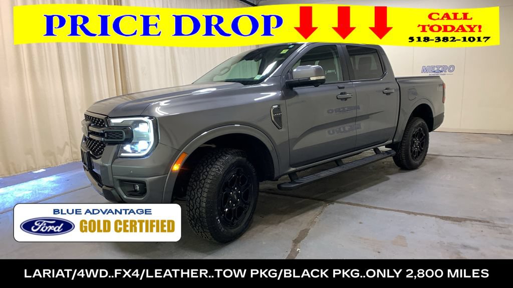 Certified 2025 Ford Ranger Lariat w/ FX4 Off-Road Package AWD/4WD image 44